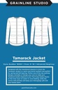 Paper Pattern - Tamarack Jacket by Grainline Studio