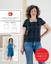 Paper Pattern - Laureles Square Neck Top & Dress by Liesl & Co.