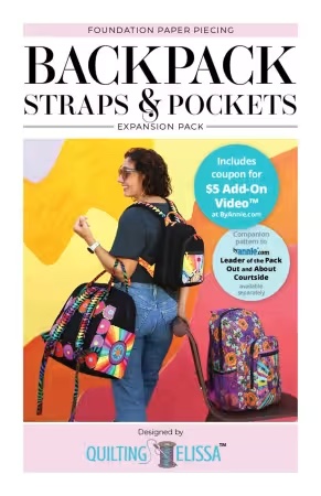Paper Pattern - Backpack Straps and Pockets Expansion Pack