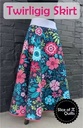 Paper Pattern - Twirligig Skirt by Slice of Pi Quilts