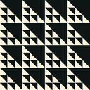 Perfect Points II by Whistler Studios - Birds in the Air in Black