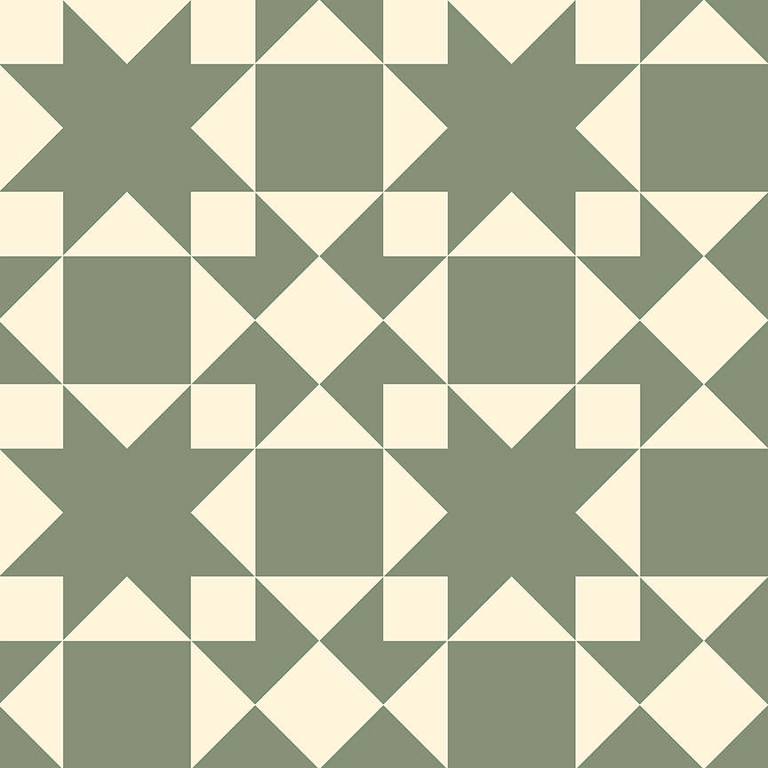 Perfect Points II by Whistler Studios - Sawtooth in Jade