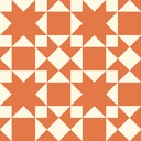 Perfect Points II by Whistler Studios - Sawtooth in Orange