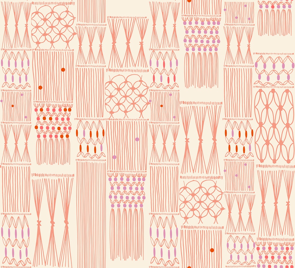 Calathea by Ruby Star Society – Wall Hanging in Melon