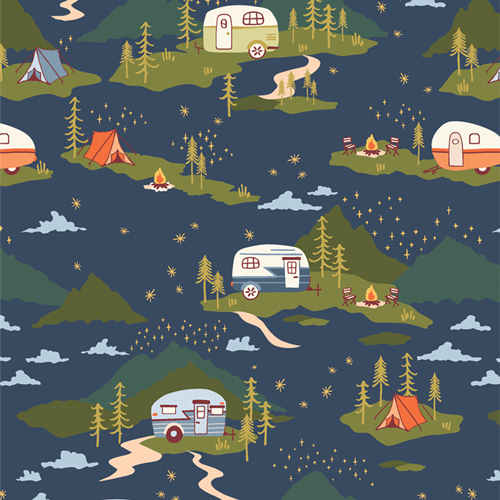 Happy Camper by Maureen Cracknell - Campfire Stories