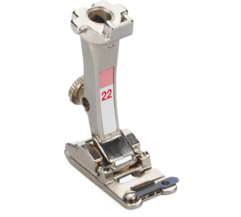 Bernina #22 Cording Foot with 3 Grooves