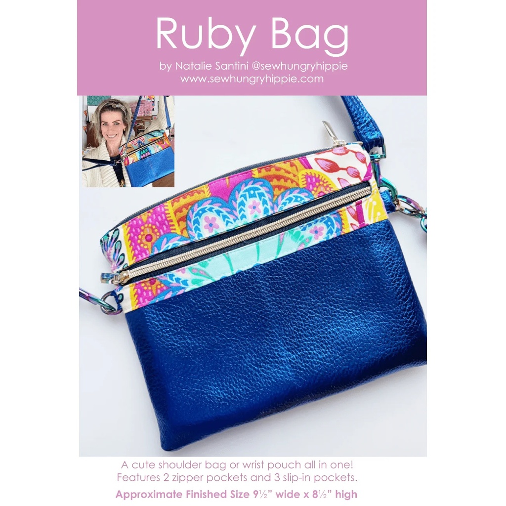 Ruby Bag Pattern by Sew Hungry Hippie