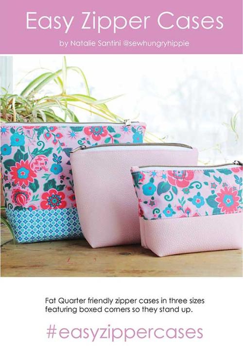 Easy Zipper Cases Pattern by Sew Hungry Hippie