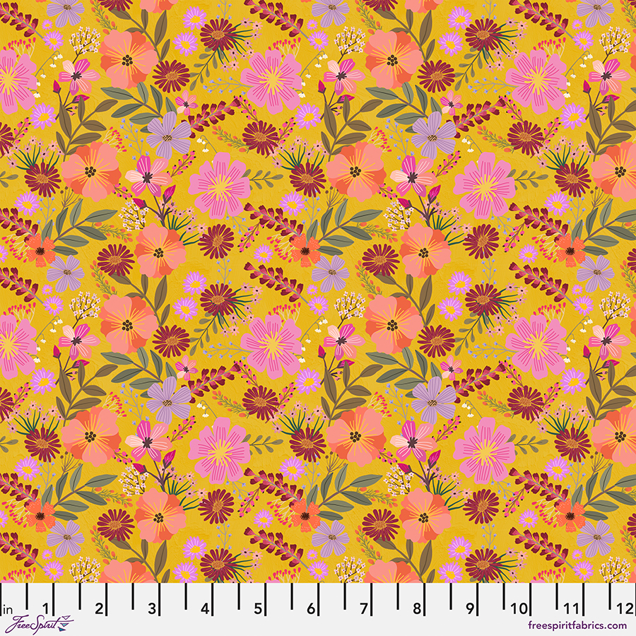 Floral Fiesta by Mia Charro - Daisy Delight in Marigold