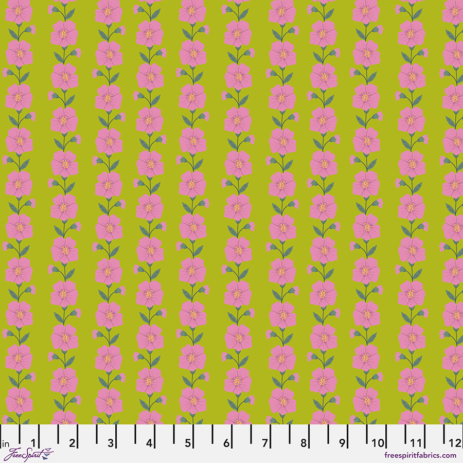 Floral Fiesta by Mia Charro - Blooming Bliss in Green