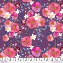Floral Fiesta by Mia Charro - Petal Parade in Purple