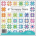 6" Scrappy Stars Foundation Pad by Leila Gardunia Designs