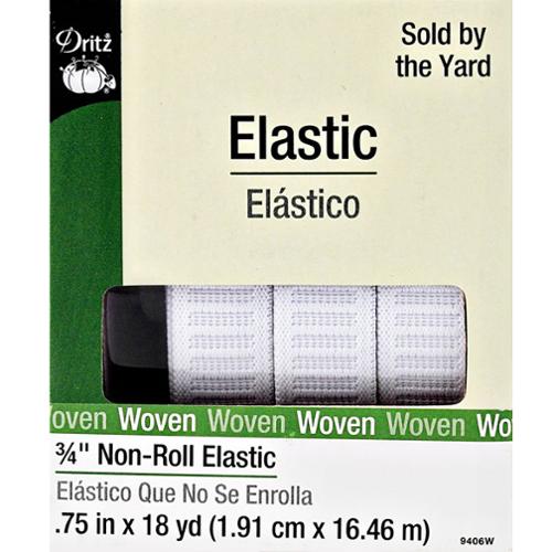 3/4" Woven Non-Roll Elastic By the Yard by Dritz