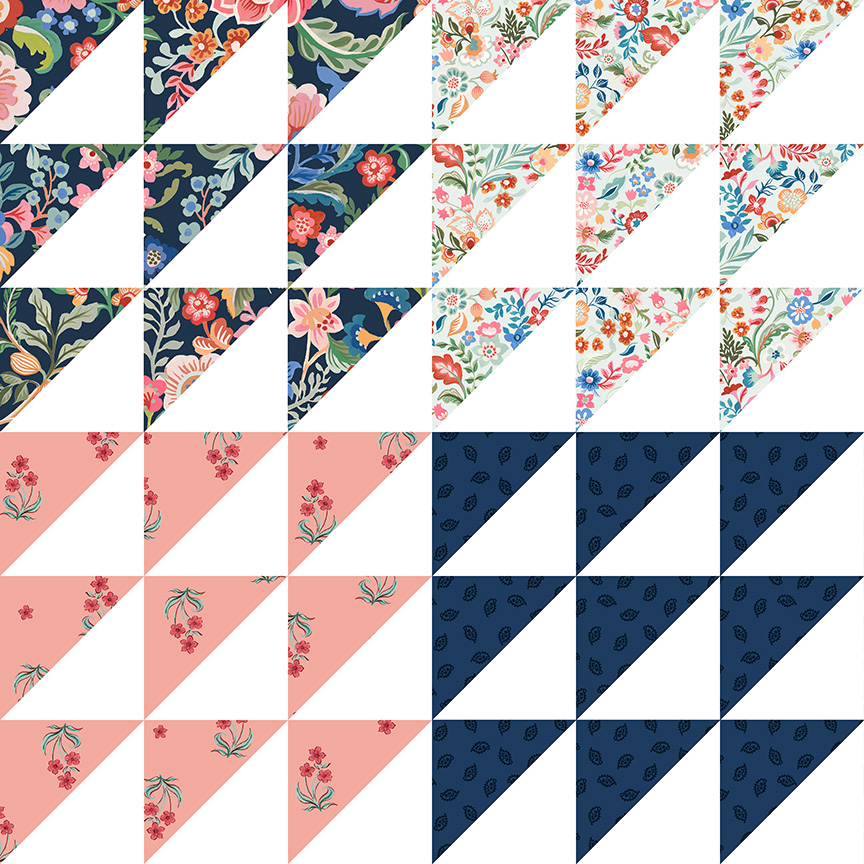 Tapestry by Therese Gray - Heirloom Wholecloth in Multi