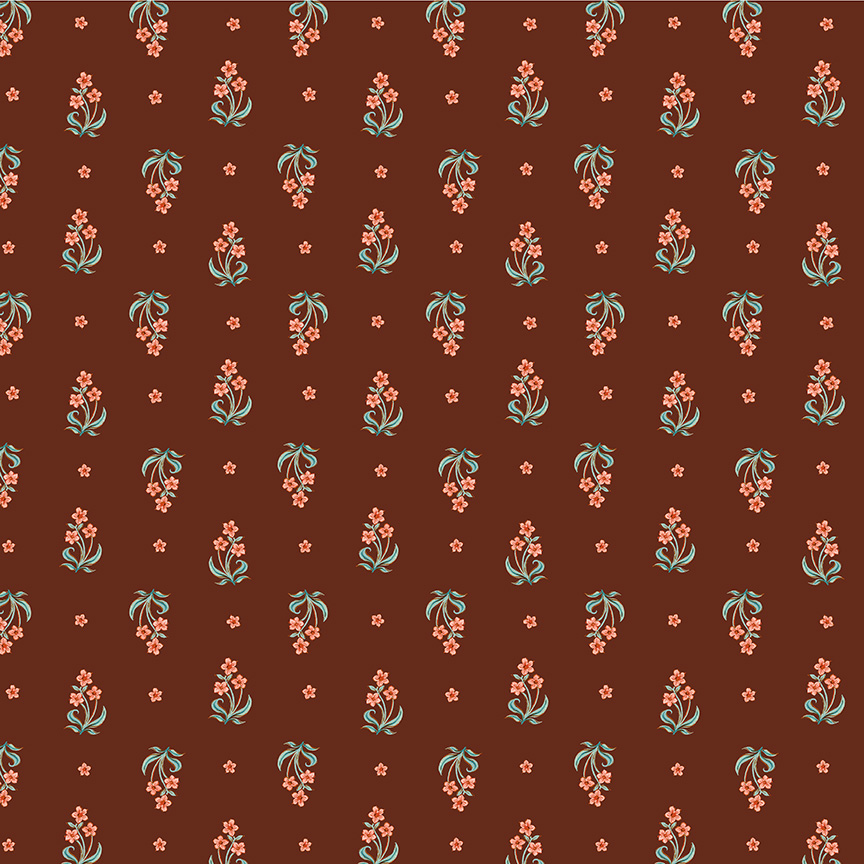 Tapestry by Therese Gray - Posy in Granata