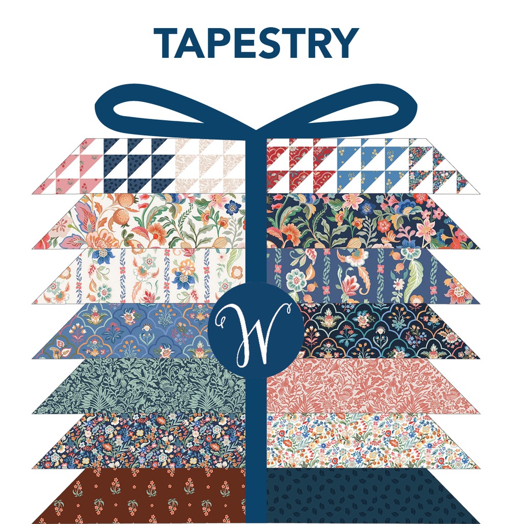 Tapestry by Therese Gray - Fat Quarter Bundle 23pcs