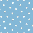 Cozy Cats by Kate Lower - Small Birds in Light Blue