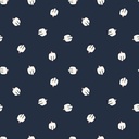 Cozy Cats by Kate Lower - Small Birds in Navy