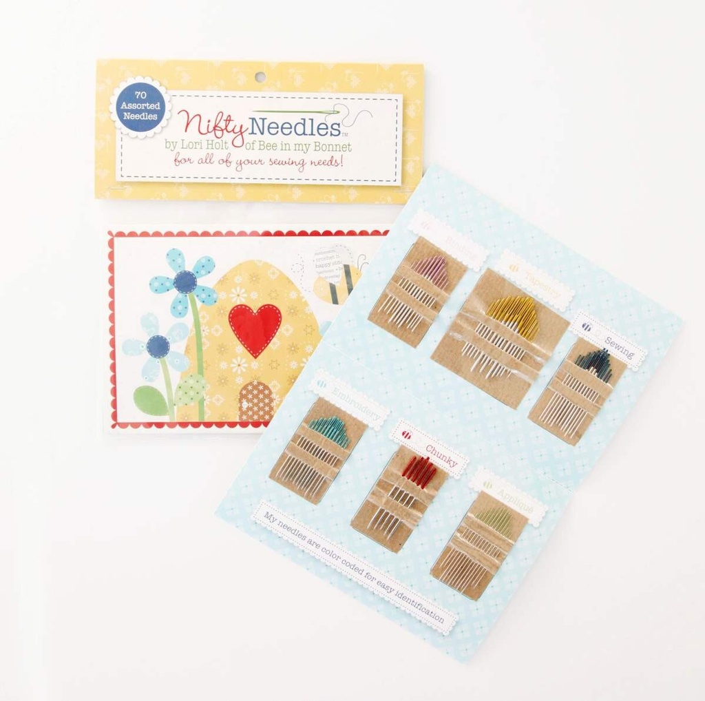 Lori Holt Nifty Assorted Needles 70ct
