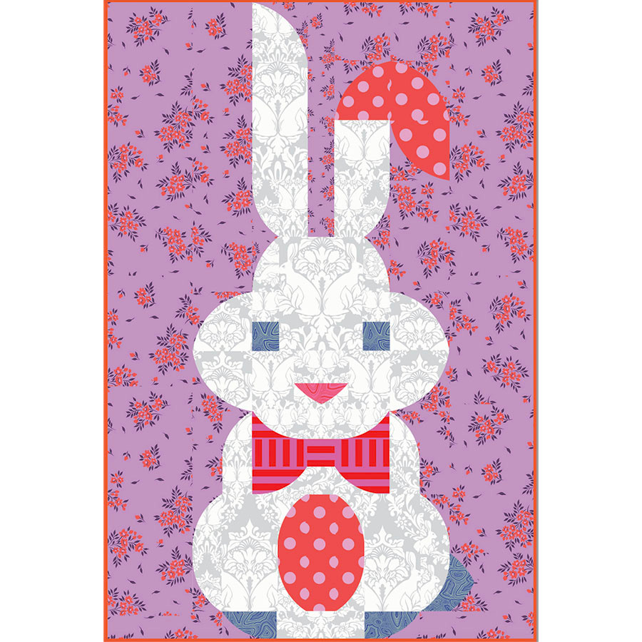Wall Hanging Kit - Posh Bunny by Sew Kind of Wonderful