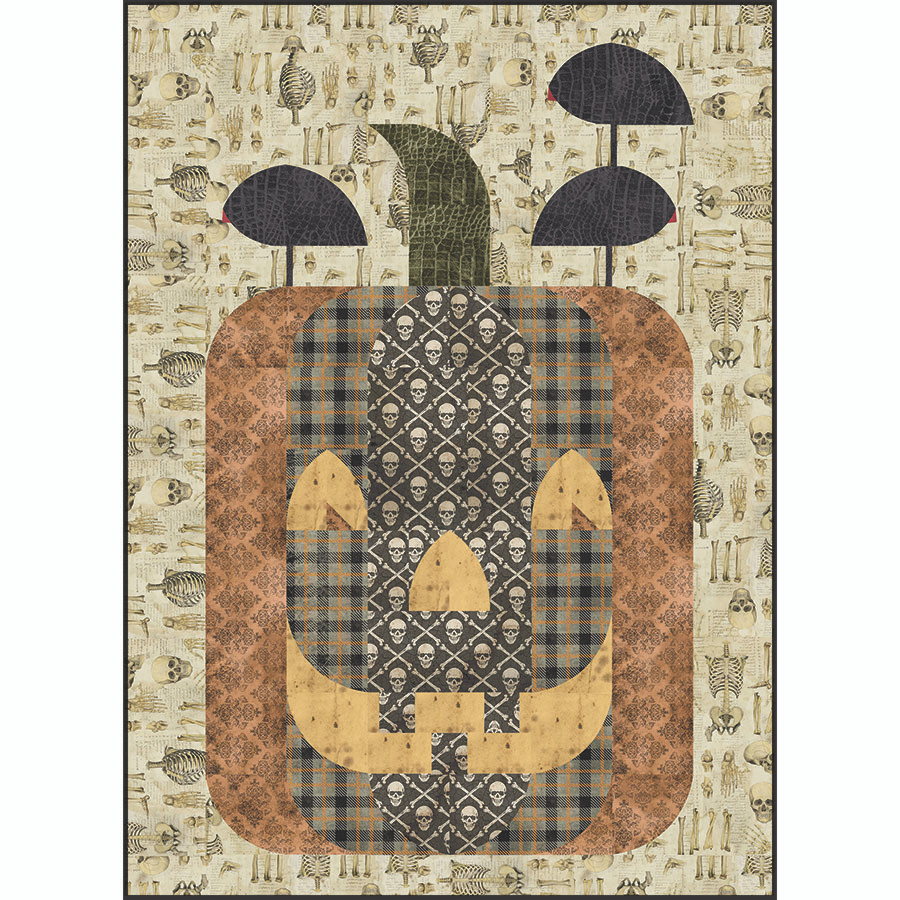 Wall Hanging Kit - Posh Jack-O by Sew Kind of Wonderful