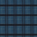 The Plaid One by Marcia Derse - Window Pane Plaid in Night Sky