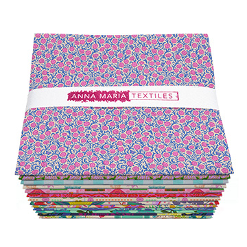 Anna Maria Fat Quarter Bundle in Cheery Colorway No. 3