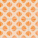 Serenade by Ink & Arrow - Hourglass Flowers in Peach
