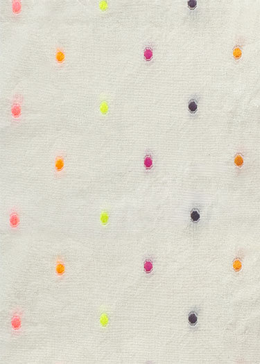Intervals by Ghazal Razavi - Large Dots in Cream