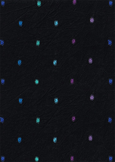 Intervals by Ghazal Razavi - Large Dots in Black