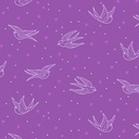 Perfect Day by Libs Elliott - Swallows in Purple