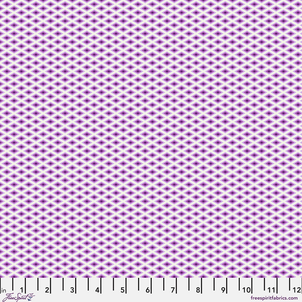 Floral Reef by Tula Pink - Lighthouse Windows in Ultraviolet