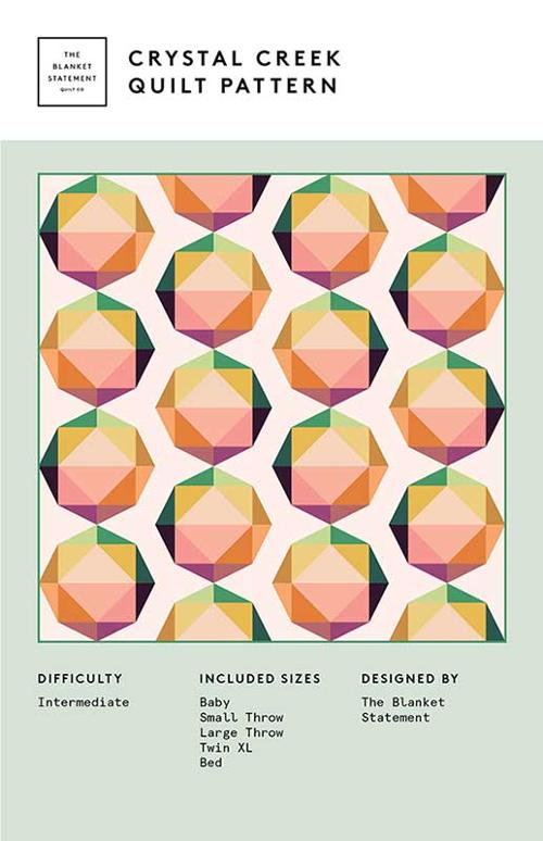 Paper Pattern - Crystal Creek by The Blanket Statement