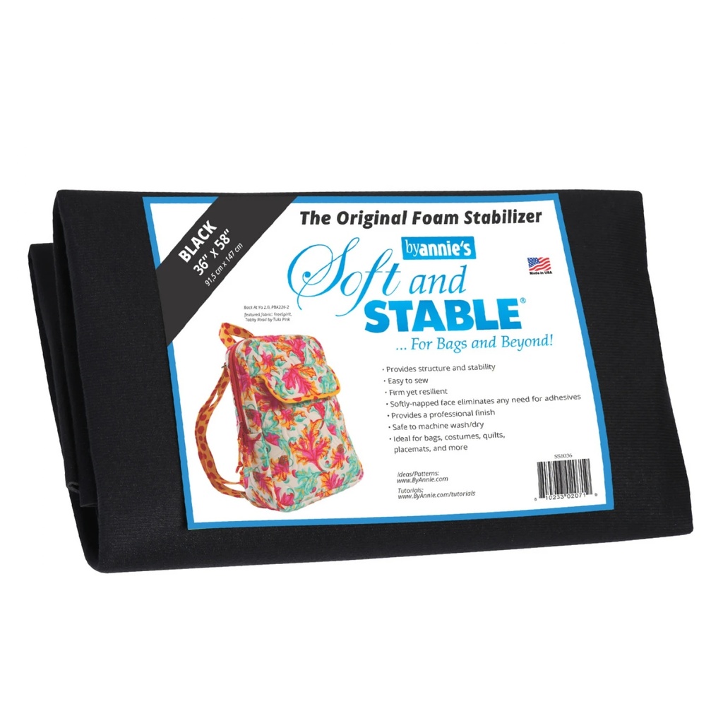 ByAnnie Soft and Stable - 36"x 58" (Black)