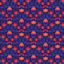 Blooming Garden by Cloud9 - Full Bloom in Navy