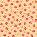 Blooming Garden by Cloud9 - Flower Dance in Pale Orange