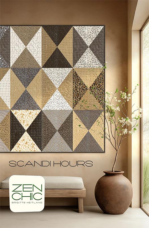Scandi Hours Quilt Pattern by Zen Chic