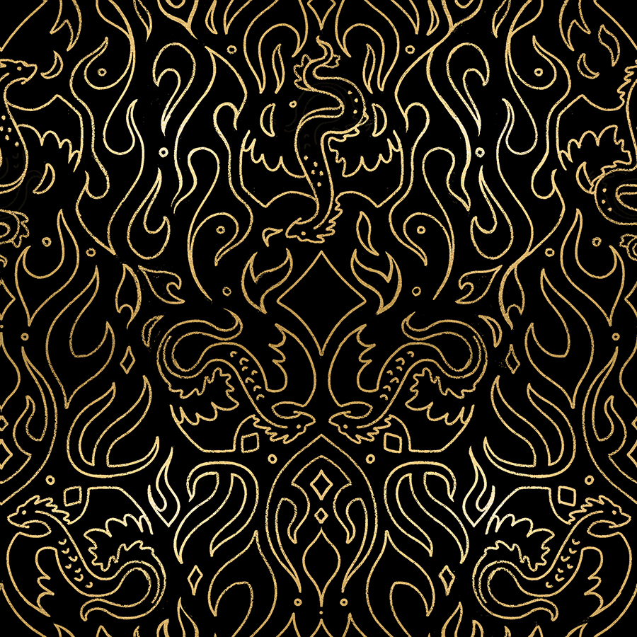 Fireglow by Sarah Watts - Scribe in Black