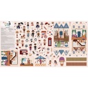 A Spoonful of Sugar by Jennifer Long - Mary Poppins Storybag Felt Panel 36.5"x69.5"