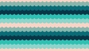 Poolside Too by Ruby Star - Umbrella Scallops in Peacock