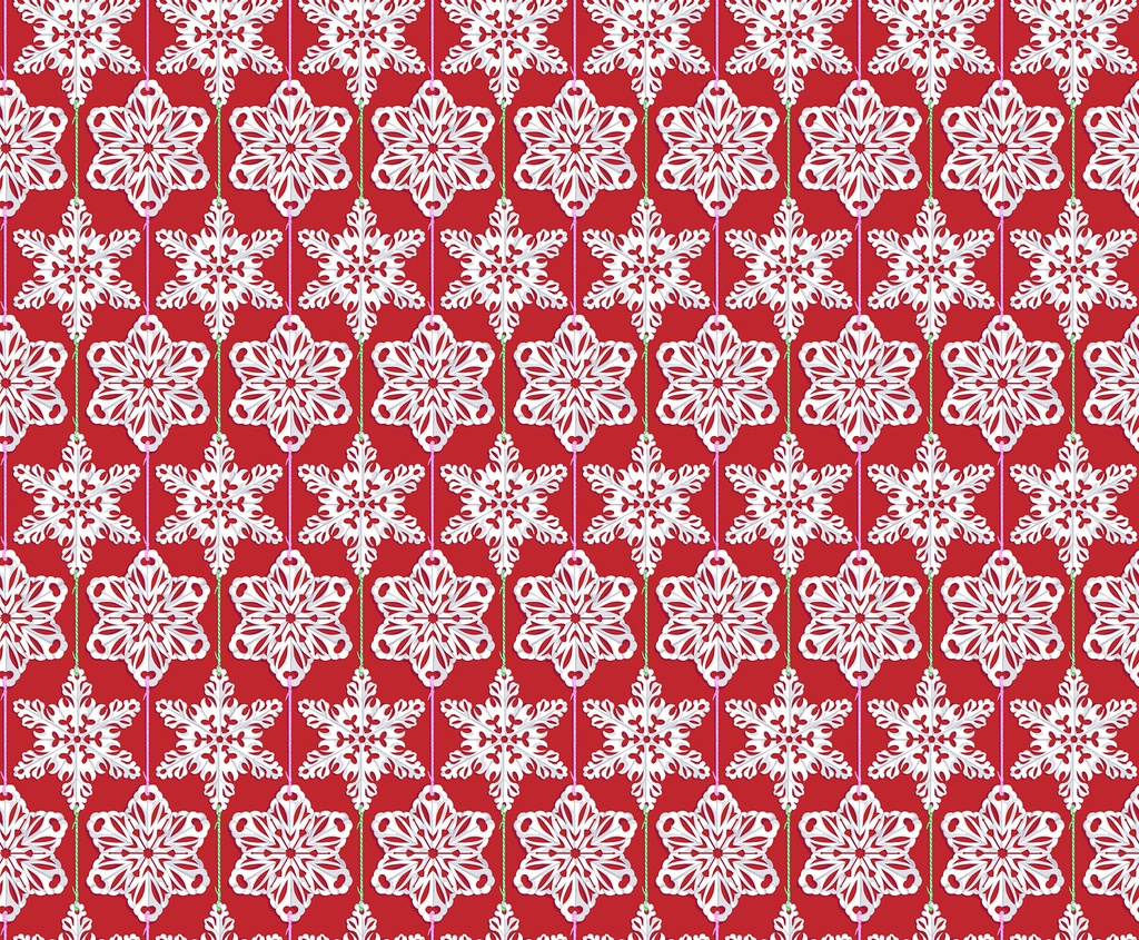 Cozy Christmas by Anna Maria Parry - Paperflakes in Red Hot