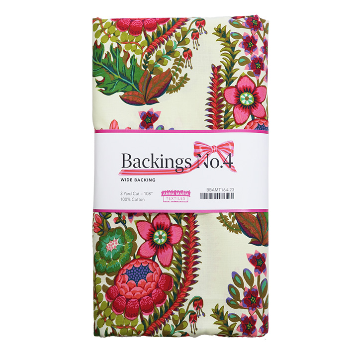 Backings No. 4 by Anna Maria Parry - 108" 3 Yard Bundle in Cream