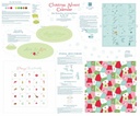 Just Make It! Seasonal by Little Dear - Christmas Advent Calendar 36" Panel