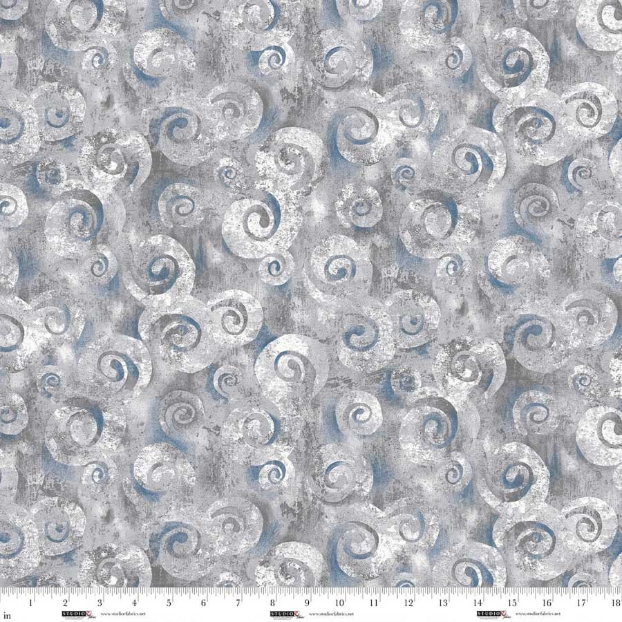 Spiral Storm by Lilac Bee - Wideback 118" Pigeon