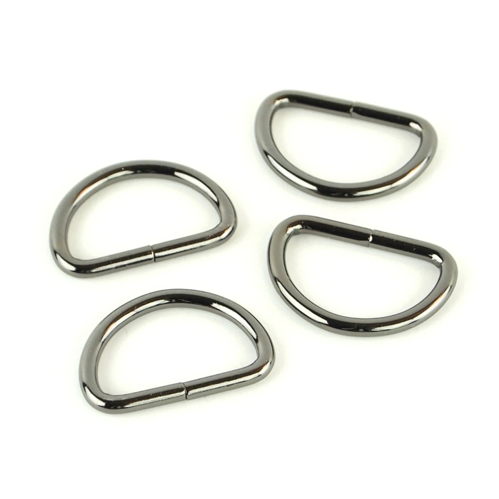 D-rings by Sallie Tomato - 1" (12mm) 4 Pack
