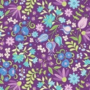 Twilight Serenade by Amanda Murphy - Cutting Garden in Plum
