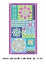 Twilight Serenade by Amanda Murphy - Ruler Panel in Multi 24" x 43"