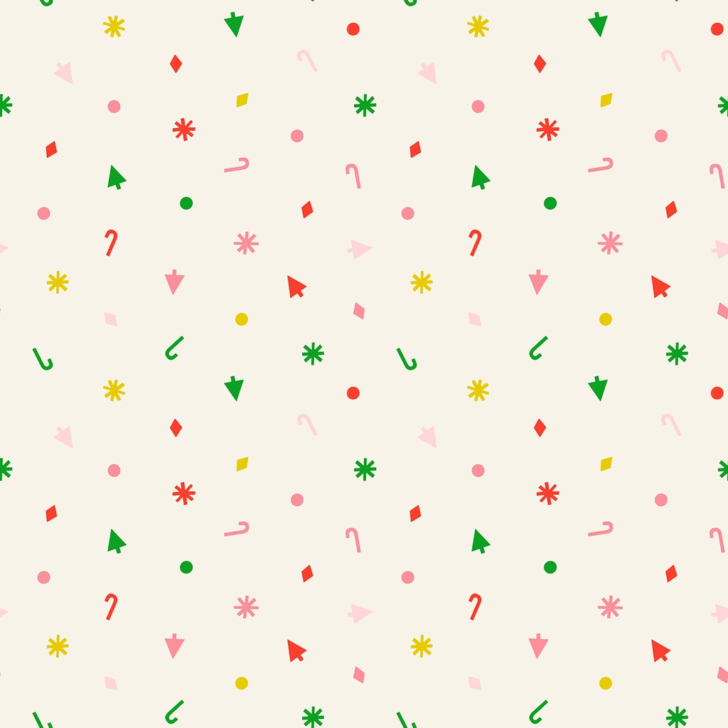 Merry Happy by Kimberly Kight - Christmas Confetti in Multi