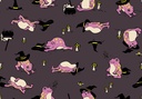 Freaky Familiars by Ruby Star Society - Frogmiliars in Eggplant