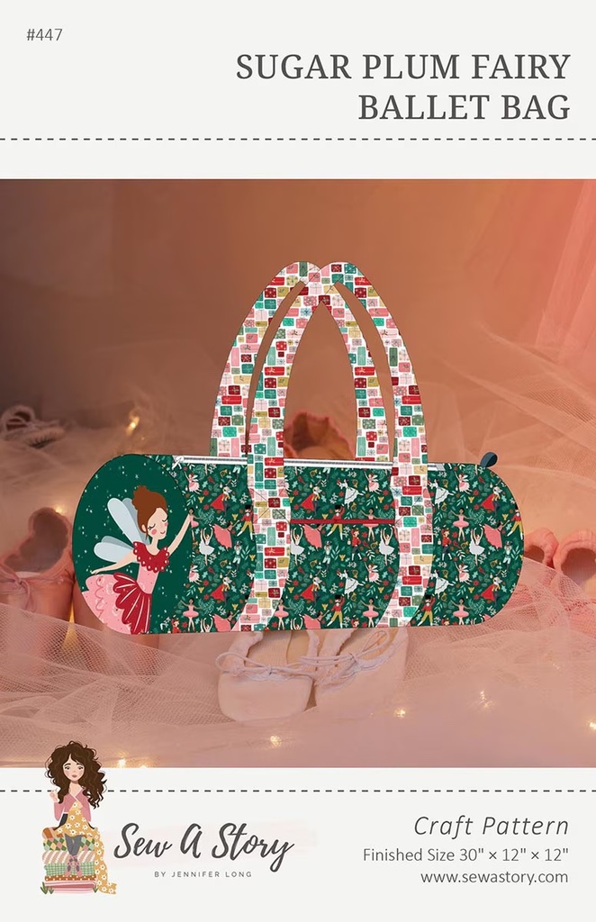 Sugar Plum Fairy Bag Pattern by Sew A Story